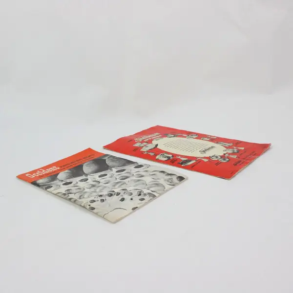 Lot of 2 Vintage Recipe Booklets: Occident and Sunbeam 