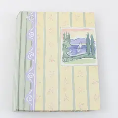Photo Scrapbook Album Pastel Floral Decorative Cover