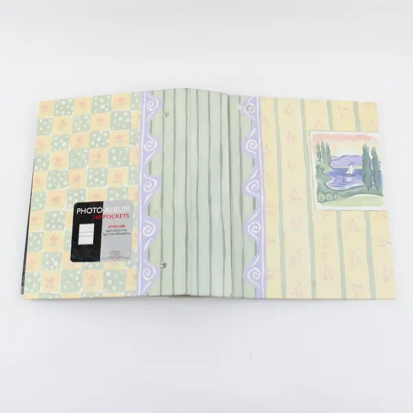 Photo Scrapbook Album Pastel Floral Decorative Cover