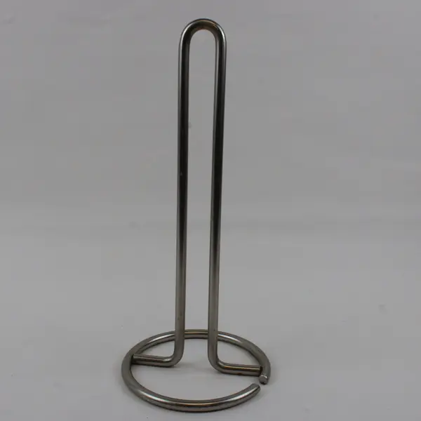 Satin Nickel Freestanding Countertop Paper Towel Holder