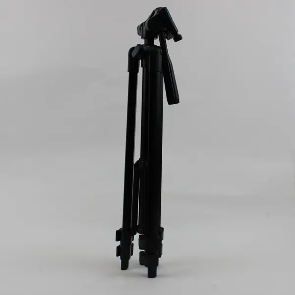 Onn 728B Digi Black Folding Camera Tripod 3-Way Pan/Tilt Head