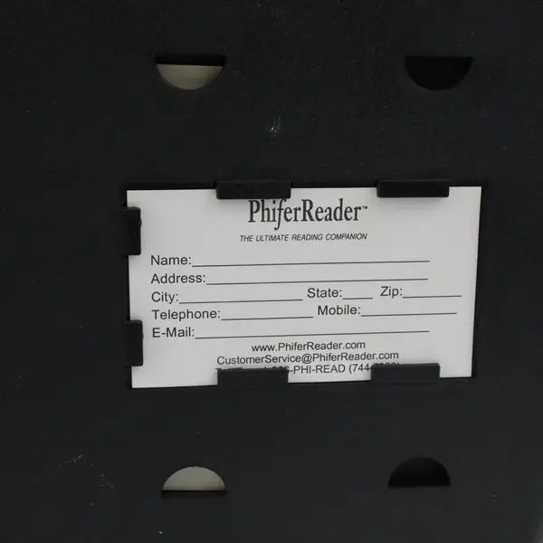 Phifer Reader The Ultimate Reading Companion Book Holder/Stand