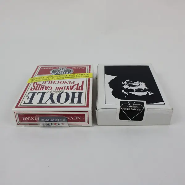 Lot of 2 Hoyle 1211 Pinochle & Vintage Michaud Playing Card Decks
