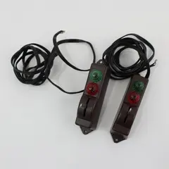 2 Lionel O Gauge Automatic Switch Controllers Attached Wiring
