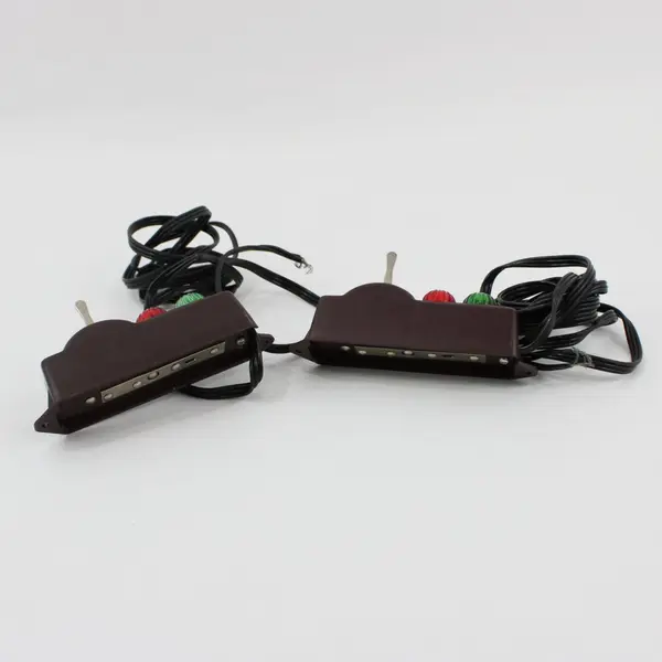2 Lionel O Gauge Automatic Switch Controllers Attached Wiring