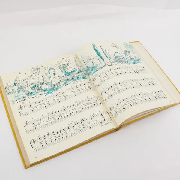 Vintage Sing Through the Day: 90 Songs for Younger Children HC Book, 1969