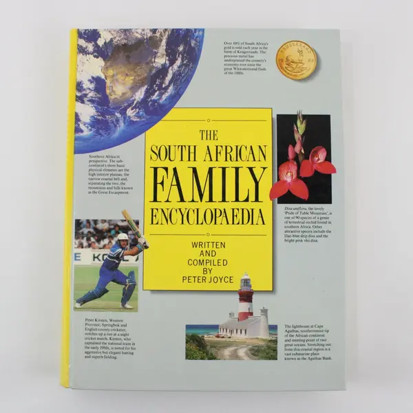 The South African Family Encyclopaedia by Peter Joyce 1989 1st Edition Hardcover