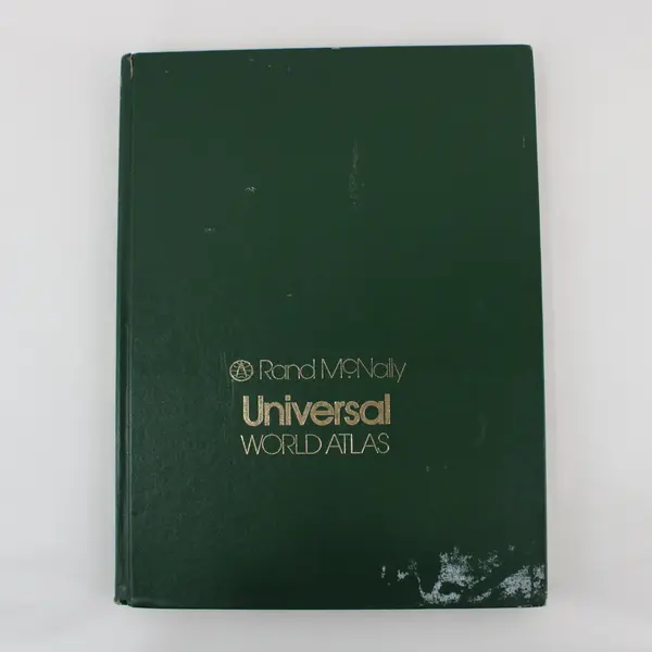 Rand McNally Universal World Atlas Second Edition 1987 Hardcover