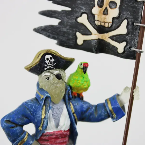 2001 Department 56 Snow Village Halloween Captain Black Bart's Ghost  55149 