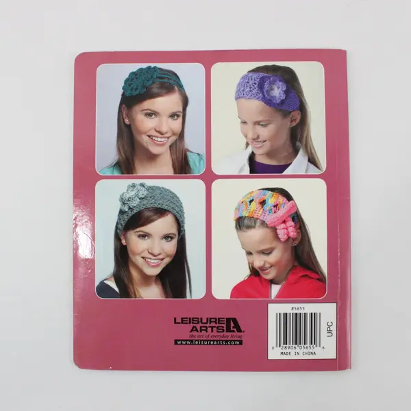 Leisure Arts Headwraps 10 Crochet Projects Sharlee Dayne Pattern Book 2012 PB