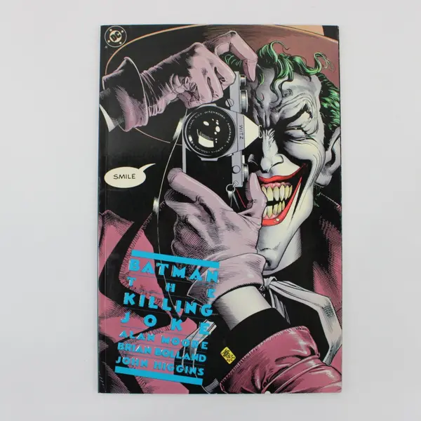 Batman Killing Joke Fifth Printing DC Alan Moore 1988 Paperback Graphic Novel