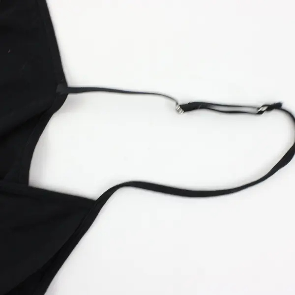 Sport Savvy Essentials Women's Black Spaghetti Strap Tank Top 2X