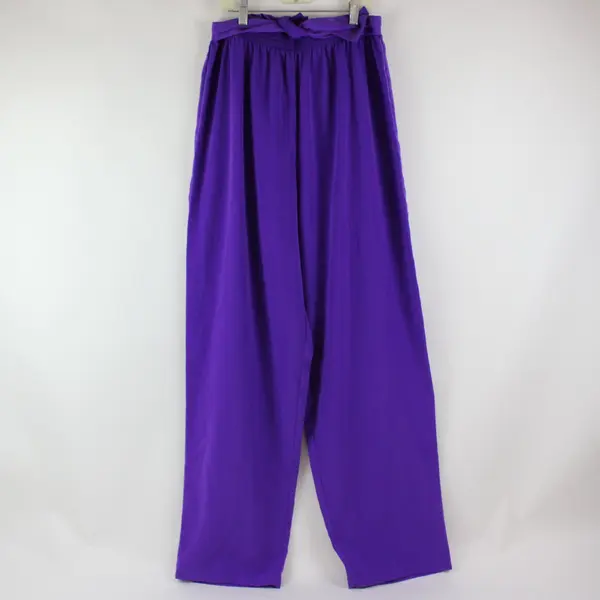Cape Cod Sportswear Women's Purple Stretch Waist Pants Size 12