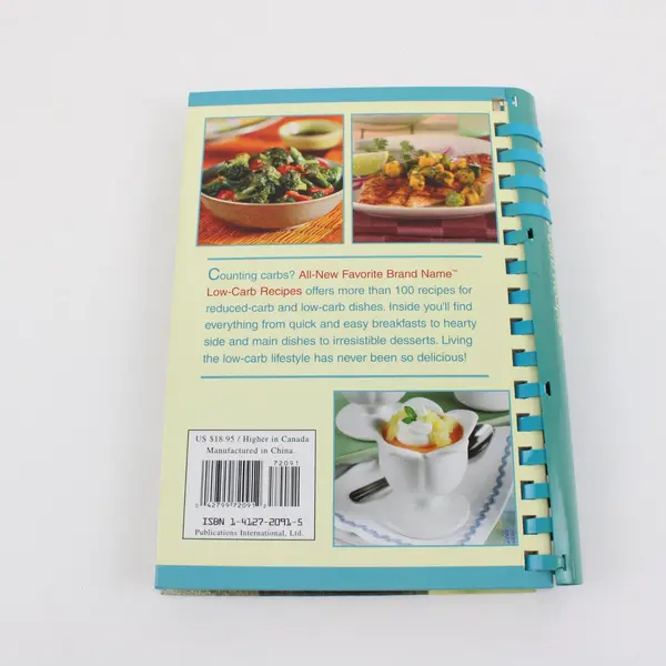Favorite Brand Name All-New Low Carb Recipes Cookbook 2005 Spiral-Bound