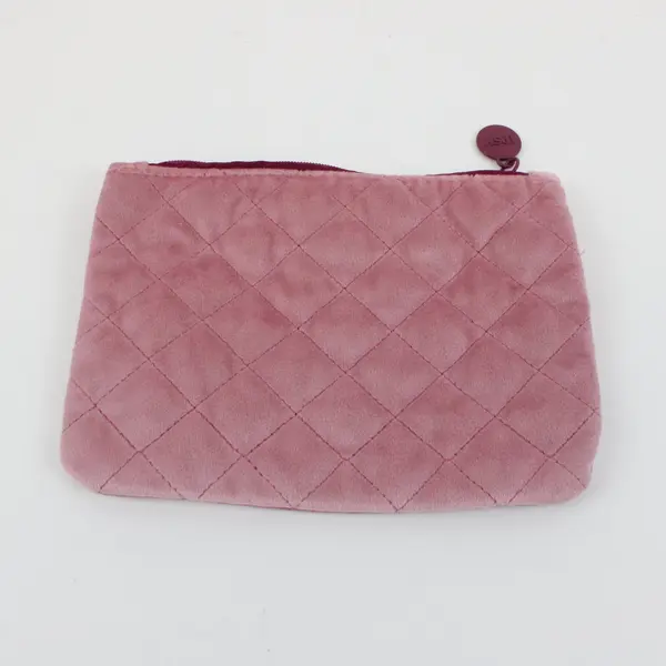 Ipsy February 2020 Glam Bag Pink Quilted Makeup Pouch