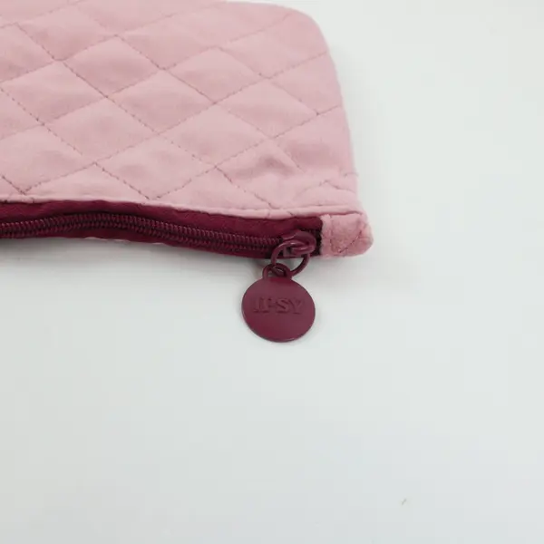 Ipsy February 2020 Glam Bag Pink Quilted Makeup Pouch