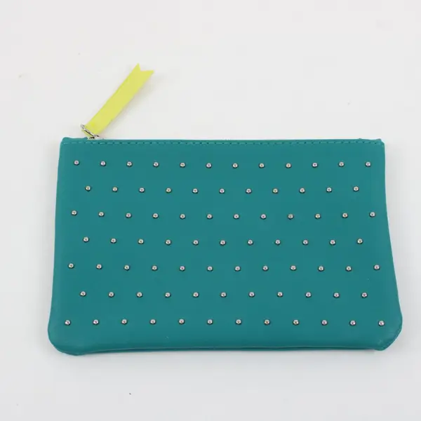 IPSY 100th Teal Studded Glam Bag Pouch Clutch