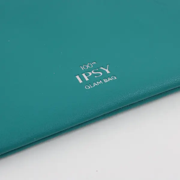 IPSY 100th Teal Studded Glam Bag Pouch Clutch