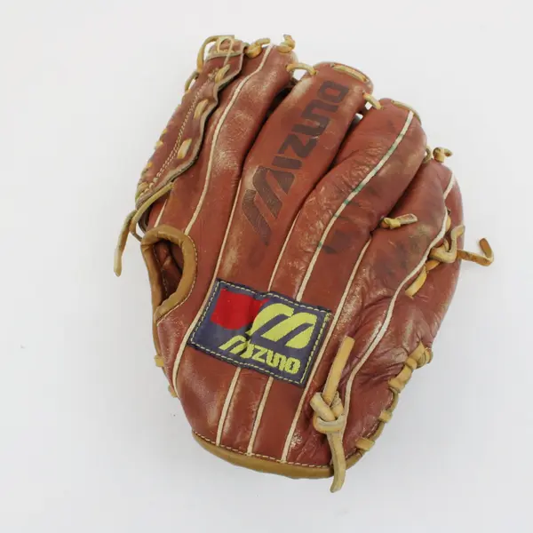 Mizuno Max Flex Baseball Glove Brown Leather Web Pocket Pre-Owned