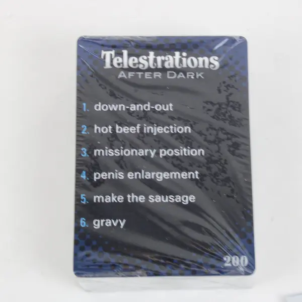 USAopoly Telestrations After Dark Adult Party Board Game 4-8 Players