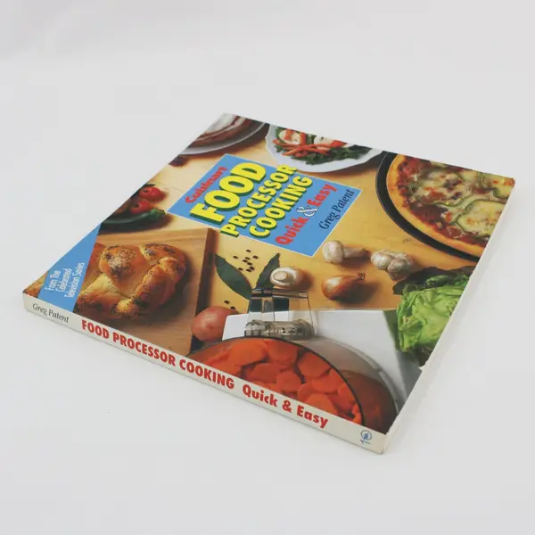 Vintage Cuisinart Food Processor Cooking Quick & Easy Greg Patent 1992 Paperback