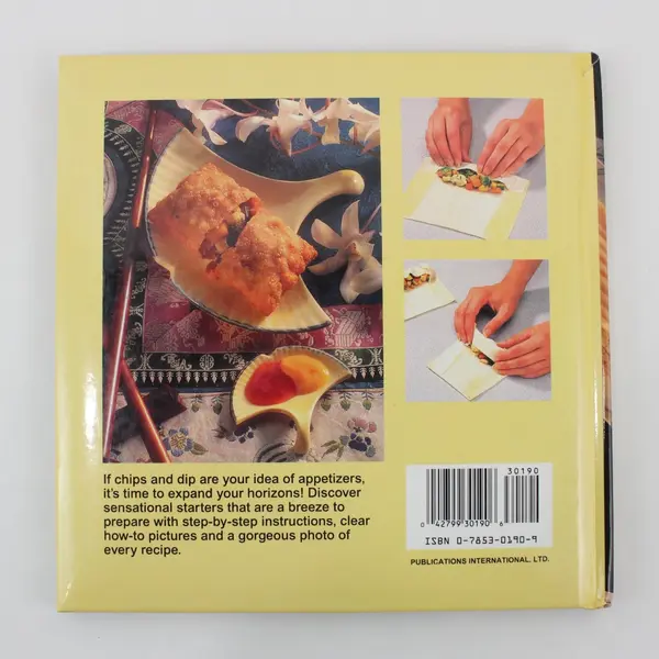 Cooking Class Cookbook Appetizer Recipes 1993 Hardcover