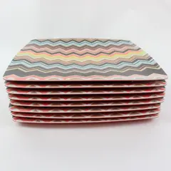 Missoni for Target Melamine Dinner Plates Set of 8 Chevron