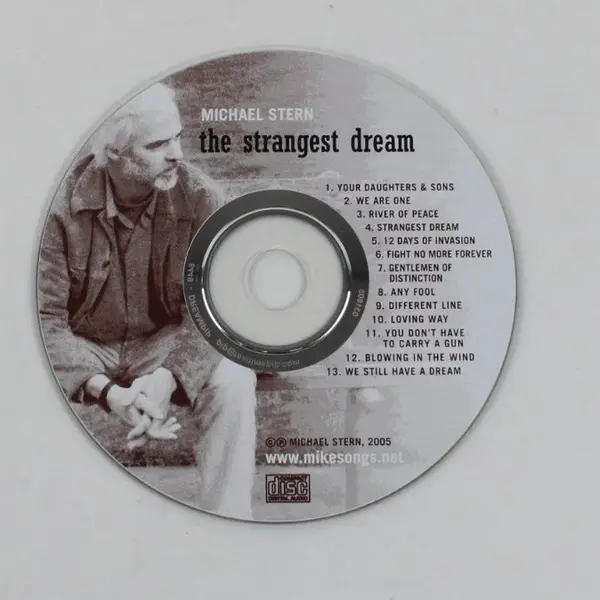 Michael Stern The Strangest Dream CD Album Jewel Case