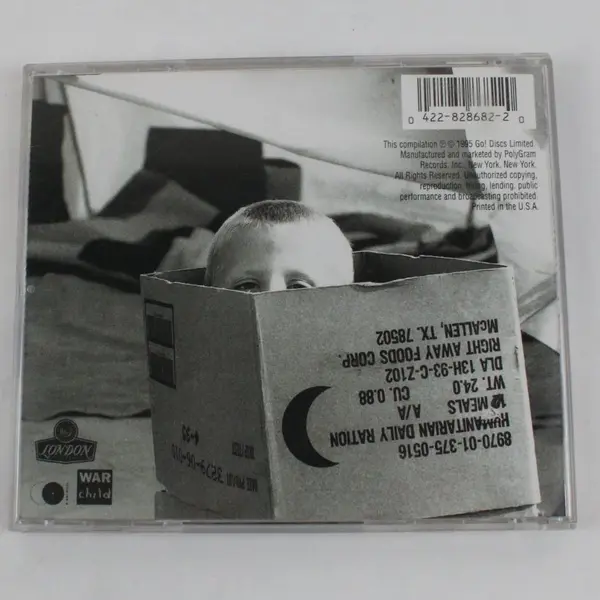 War Child HELP Various Artists Charity Compilation CD Jewel Case