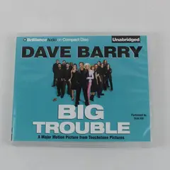 Dave Barry Big Trouble Unabridged Audiobook Compact Disc Brilliance Audio