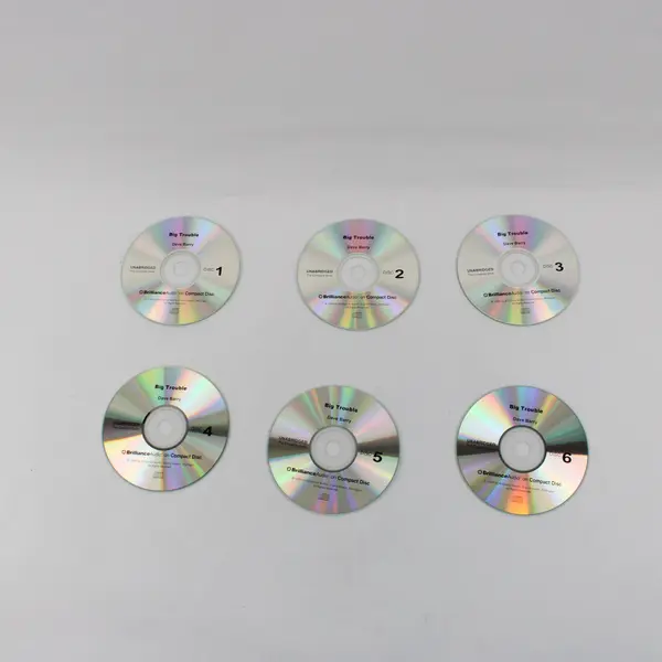 Dave Barry Big Trouble Unabridged Audiobook Compact Disc Brilliance Audio
