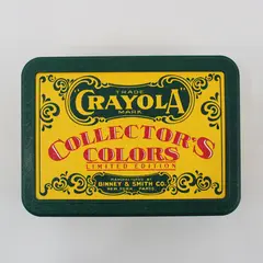  1991 Crayola Collector's Colors Limited Edition Crayon And Tin Retired Set NEW