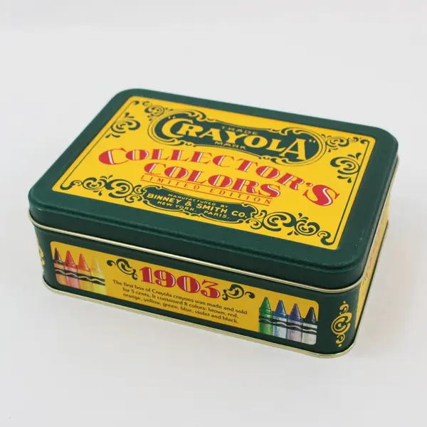  1991 Crayola Collector's Colors Limited Edition Crayon And Tin Retired Set NEW