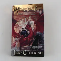 Wizard's First Rule Terry Goodkind Fantasy Paperback Novel