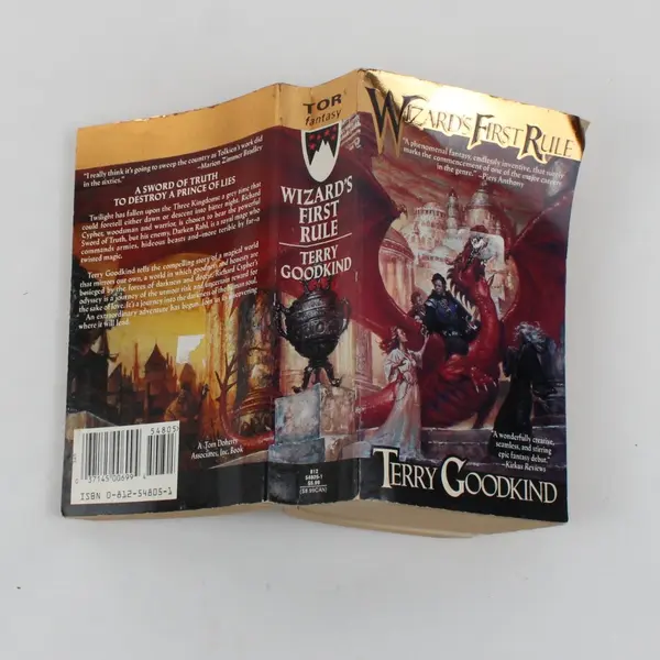 Wizard's First Rule Terry Goodkind Fantasy Paperback Novel