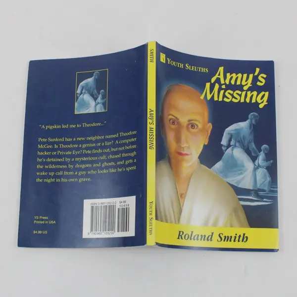 Amy's Missing Roland C. Smith Youth Sleuths Paperback Mystery