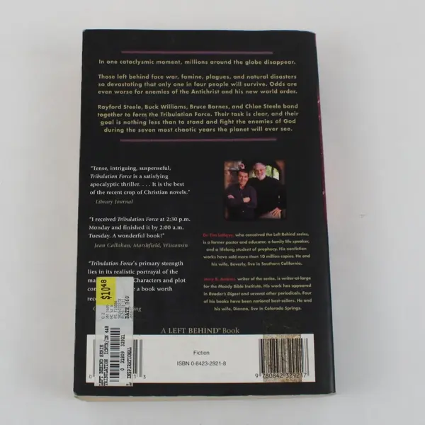 Tribulation Force: The Continuing Drama of Those Left Behind HC LaHaye/Jenkins