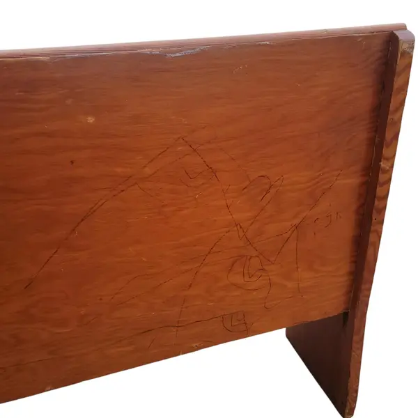 Set of 3 Vintage Children's Church Pews Benches Wood - Local Pickup Only