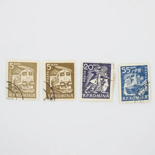 Lot of 10 Romania 1960s Development Postage Stamps Used