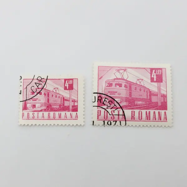 Lot of 8 Romania Transportation Stamps 1969-1971 Used
