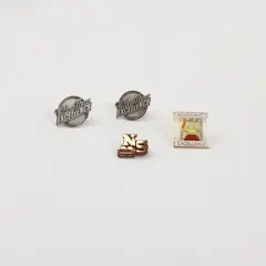 Lot of 4 Academic Achievement Lapel Pins Pre-Owned