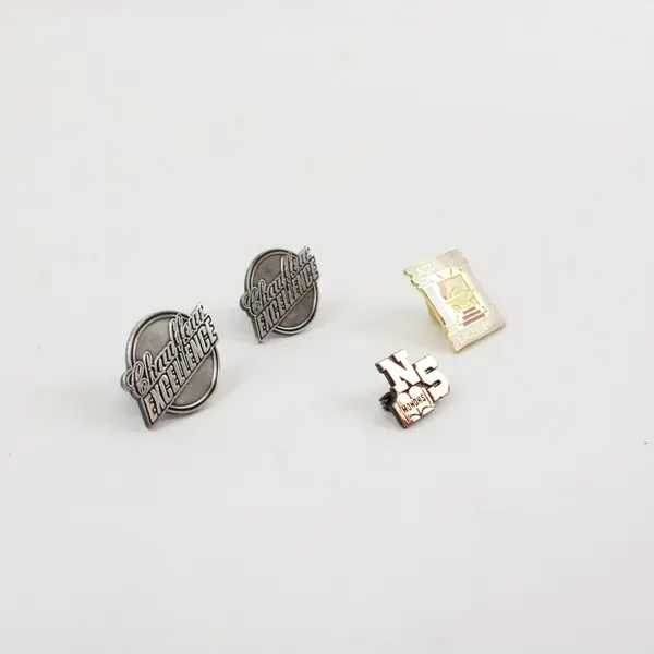 Lot of 4 Academic Achievement Lapel Pins Pre-Owned
