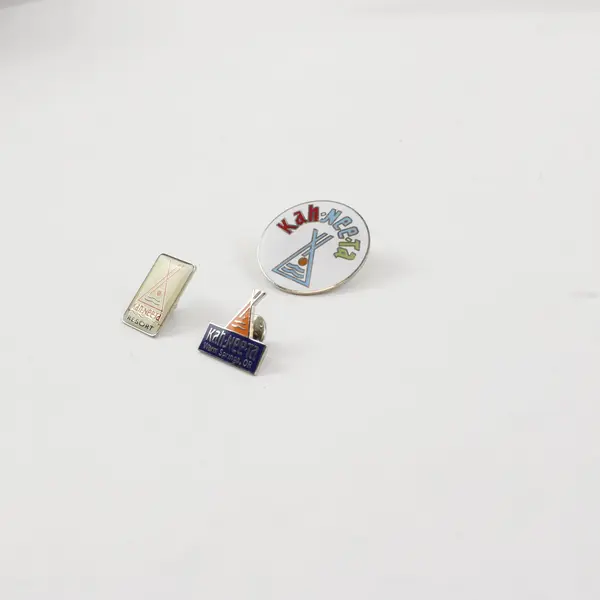 Lot of 3 Kah-Nee-Ta Lapel Pins Collectible Pinbacks
