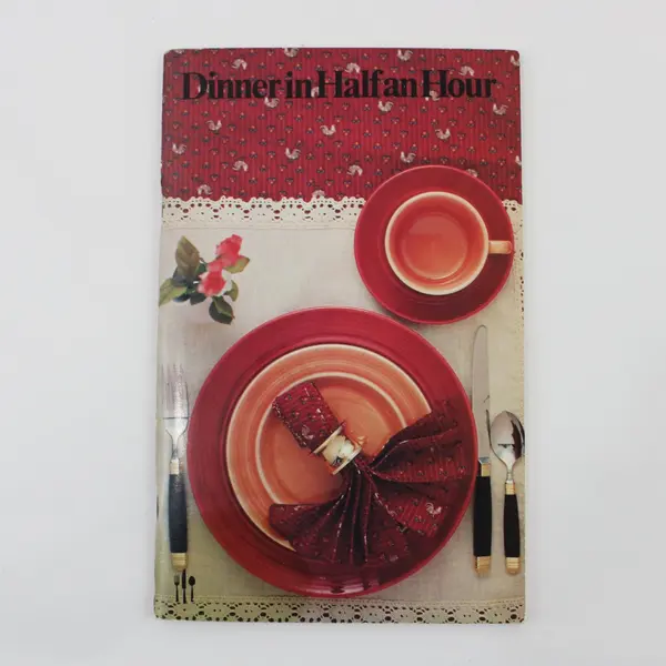 Dinner in Half an Hour Cookbook Sylvia Schur Vintage 1981 Paperback 