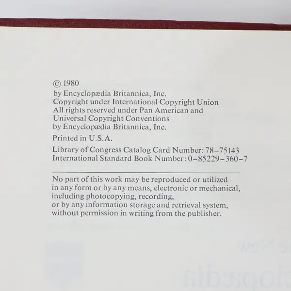 The New Encyclopaedia Britannica Volume 5 Hardcover 15th Edition 1980 Good