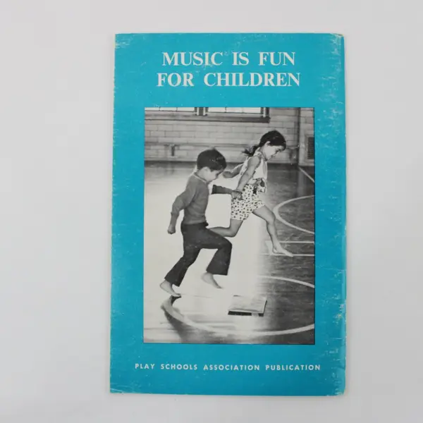 Music Is Fun for Children James Reed Play Schools Association Pub VTG 1971 PB 