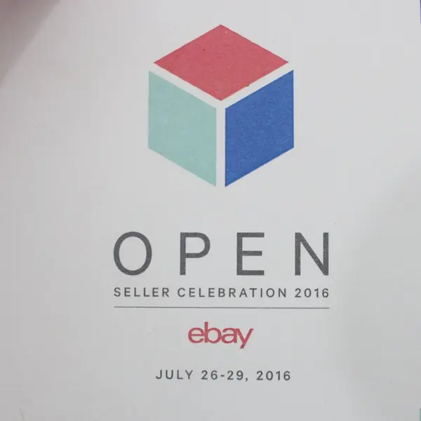 eBay Open Seller Celebration 2016 Lined Notebook July 26-29, 2016