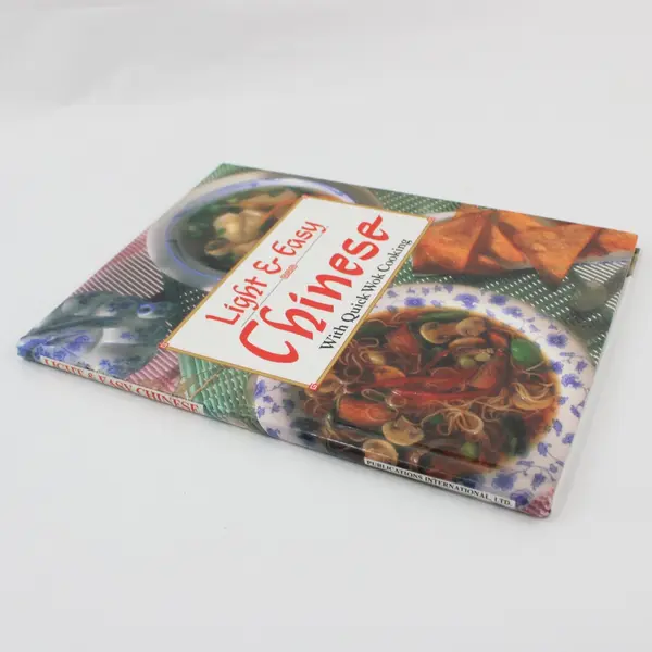 Light & Easy Chinese With Quick Wok Cooking Cookbook 1992 Spiral Bound HC
