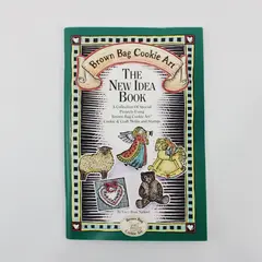 Vintage Brown Bag Cookie Art Booklet: The New Idea Book, Lucy Ross Natkiel 1996