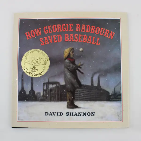 Vintage How Georgie Radbourn Saved Baseball David Shannon 1st ED 1994 HC DJ Good